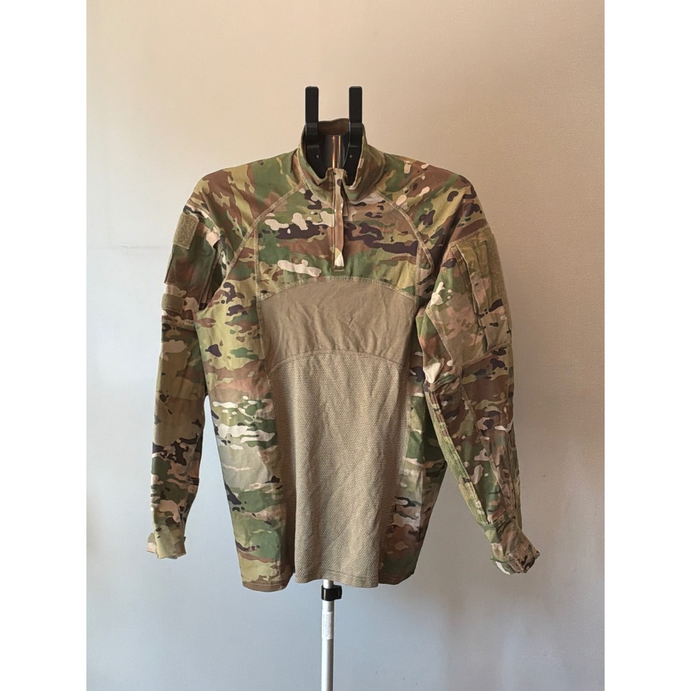 US Army Combat Tactical Shirt Men Large Multicam Flame Resistant OCP